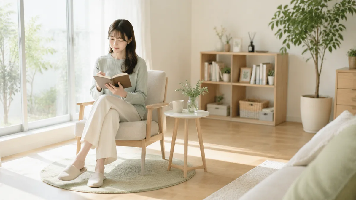 職場の人間関係を整理し今後の働き方を考える女性