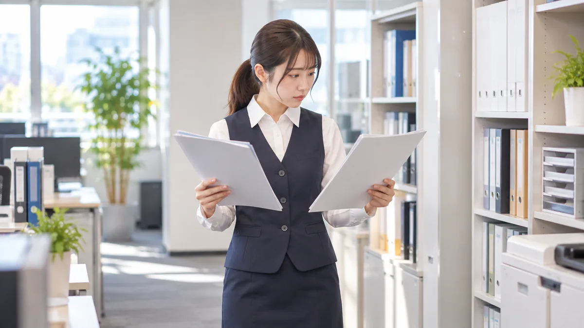 職場で受けた指摘について、仕事に必要な内容か相手の好みなのかを落ち着いて整理している様子